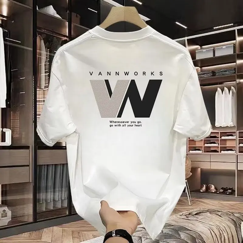 Summer Men's Vintage Tees Short Sleeve Oversized  Comfortable Custom Oversized t-shirts Tops Y2k Original Casual Style Clothes