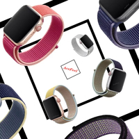 Nylon Loop Straps - Fit Apple Watch 44mm 42mm 40mm 45mm 41mm 46mm 49mm - Compatible with iWatch Series 10 9 SE 7 6 5 4 Ultra 2