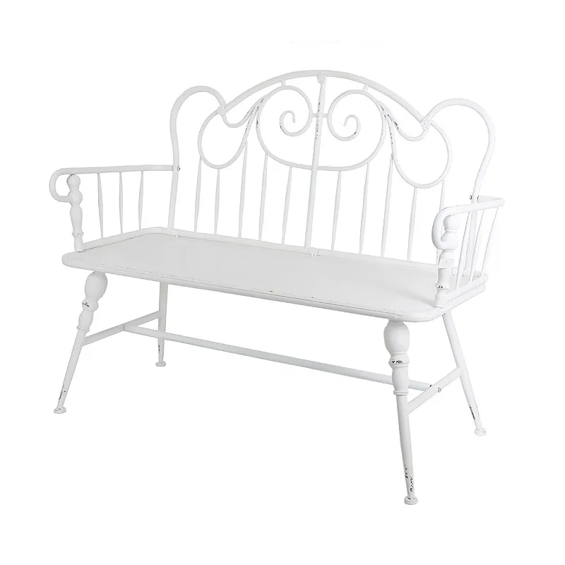 American style rural retro iron courtyard chairs, garden balconies, outdoor indoor terraces, leisure decoration chairs