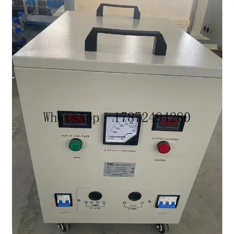 Hot Sales 50kW 1-Phase to 3-Phase Frequency Converter, 240V-480V