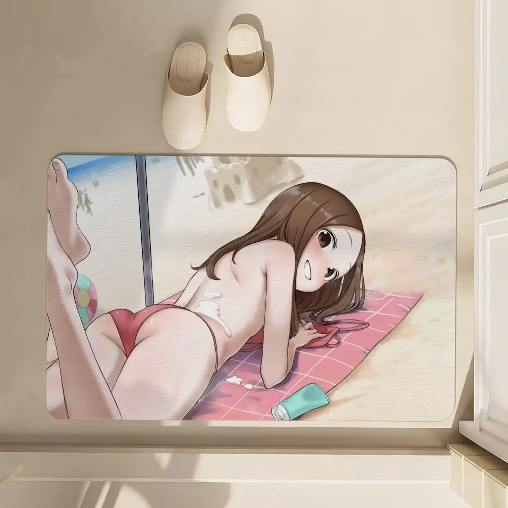 

Takagi Teasing MasterS Floor Mat Soft Diatom Bathroom Absorbent Floor Mat, Toilet Of The Bathroom, Household Floor Mat, Door Ma