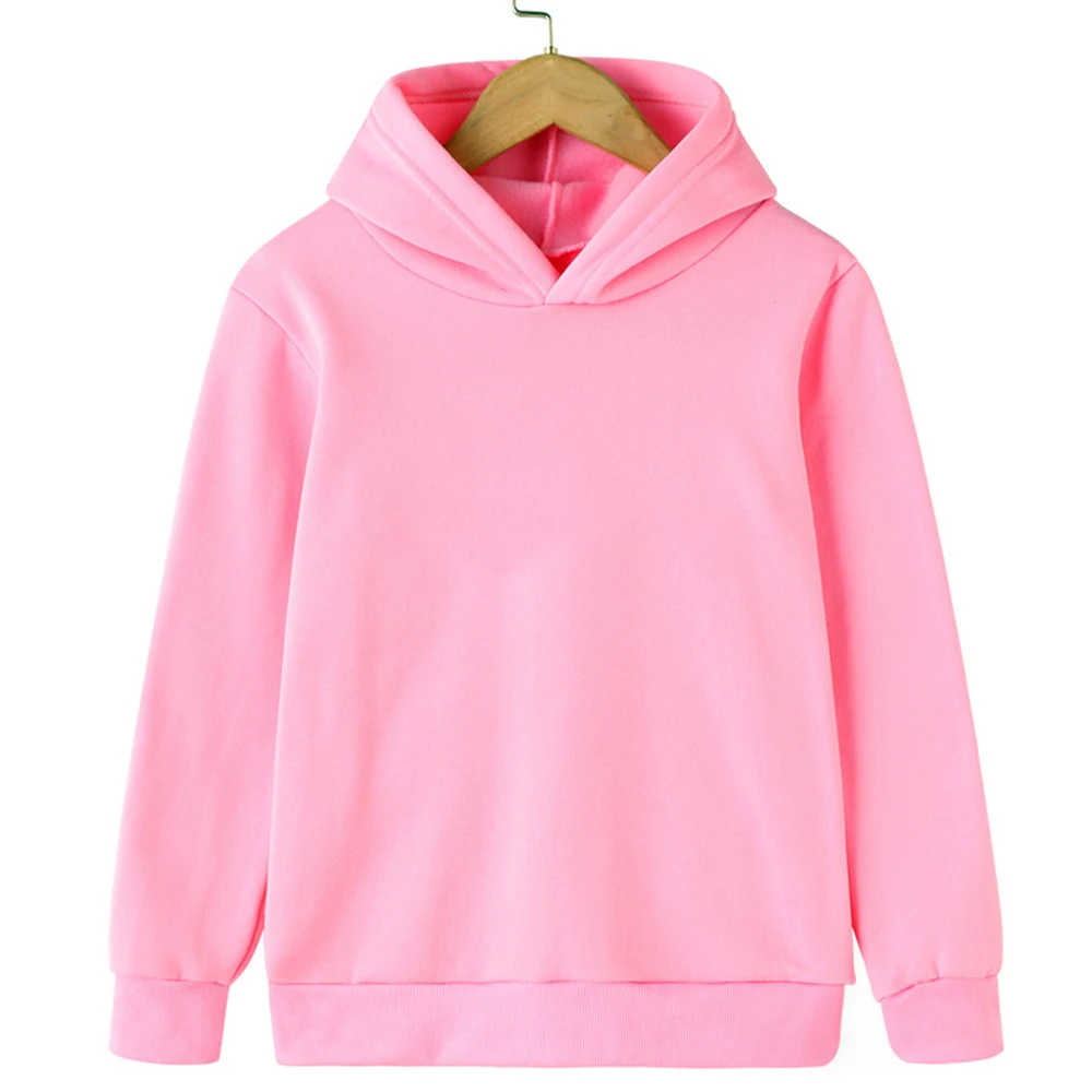 Children Cotton Hoodies Sweatshirts Kids Boys Girls Clothes Child Girl Clothing Tops 2024 Spring Hoodie Pullovers For 4-14Ys Kid