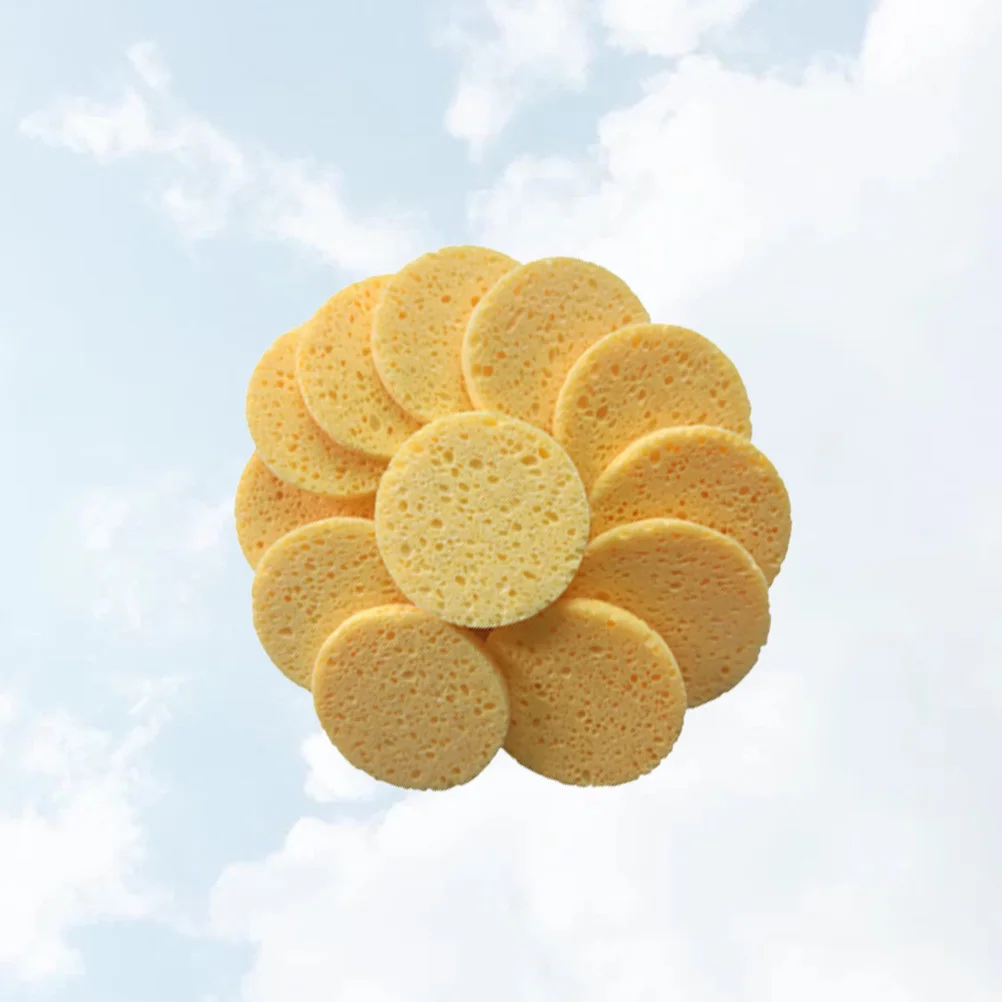 ฟองน้ำแต่งหน้า 20 ชิ้น ขนาด 65x8 มม. อ่อนโยนต่อผิว ทำความสะอาดรูขุมขนอย่างล้ำลึก ขจัดเซลล์ผิวที่ตายแล้ว ควบคุมความมัน เหมาะสำหรับผิวแพ้ง่าย ของใช้จำเป็นสำหรับการเดินทาง