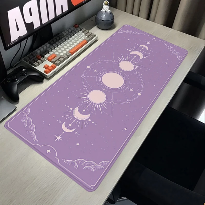 

Mouse Pad Phase of the Moon Office Computer Deskmat Rubber Mouse Mats Gamer Keyboard Mousepad Cabinet Kawaii Pc Gaming Accessory