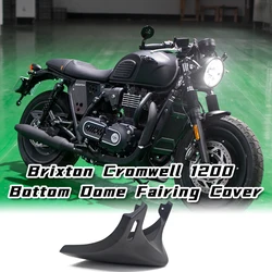 Brixton Cromwell 1200 Motorcycle Bottom Dome Fairing Cover ABS Material Customized Black Motorcycle Accessory