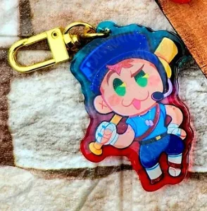 Team Fortress 2 Keychain Double-Sided Officially Licensed Video Game Themed Keyring Collectible Accessory