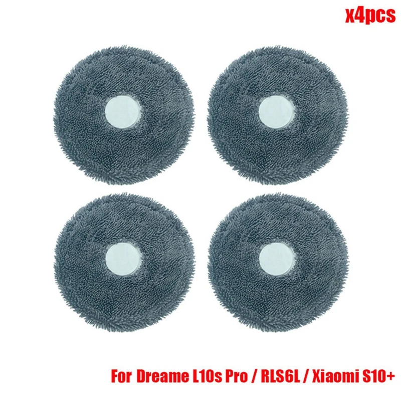 HOT! For Dreame L10S Pro / RLS6L / Xiaomi S10+ Roller Brush Side Brush HEPA Filter Mop Cloth Rags Vacuum Cleaner Accessories