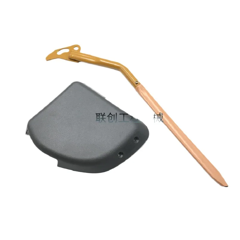 For Caterpillar CAT E307D 312D 320D 330D Pilot Hydraulic Safety Lock Rod Lock Hydraulic Lock Cover Excavator Accessories