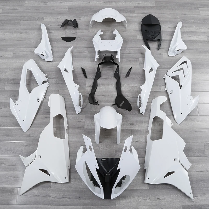 

Motorcycle Unpainted White INJECTION Fairing Bodywork Cover For BMW S1000RR 2015-2016