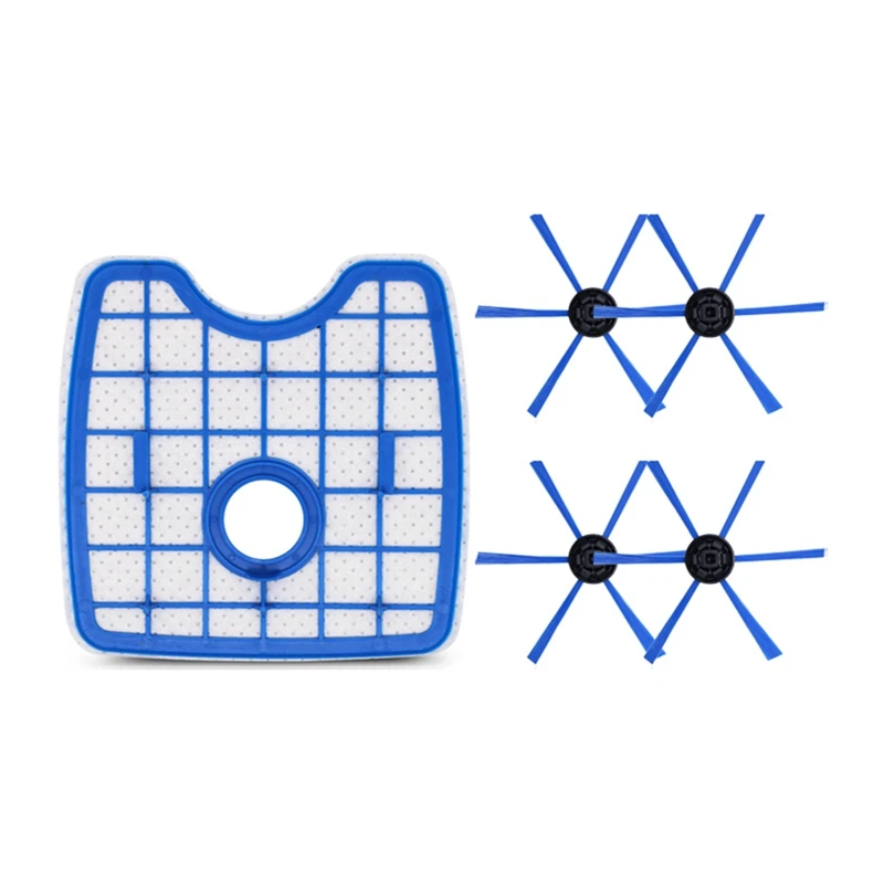 Staubsauger 1 Filters ieb 4 Rund bürste für Roboter fc8820 fc8810 fc8066 Kehr roboter zubehör