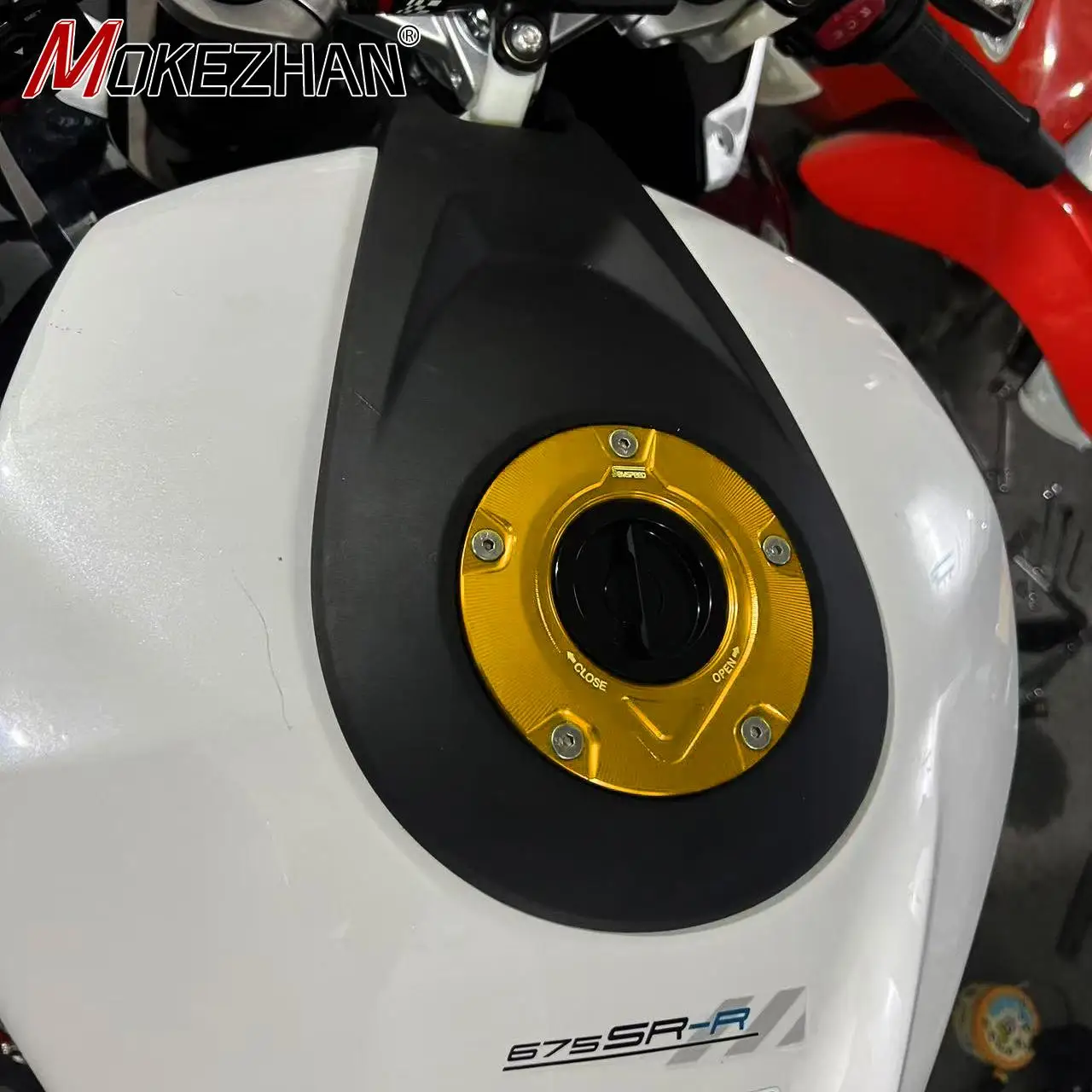 NEW Motorcycle Quick Release Fuel Cap Gas Tank Cover Parts For CFMOTO 675SR-S SR675 675 SRS SR 675SS  2025+ Accessories