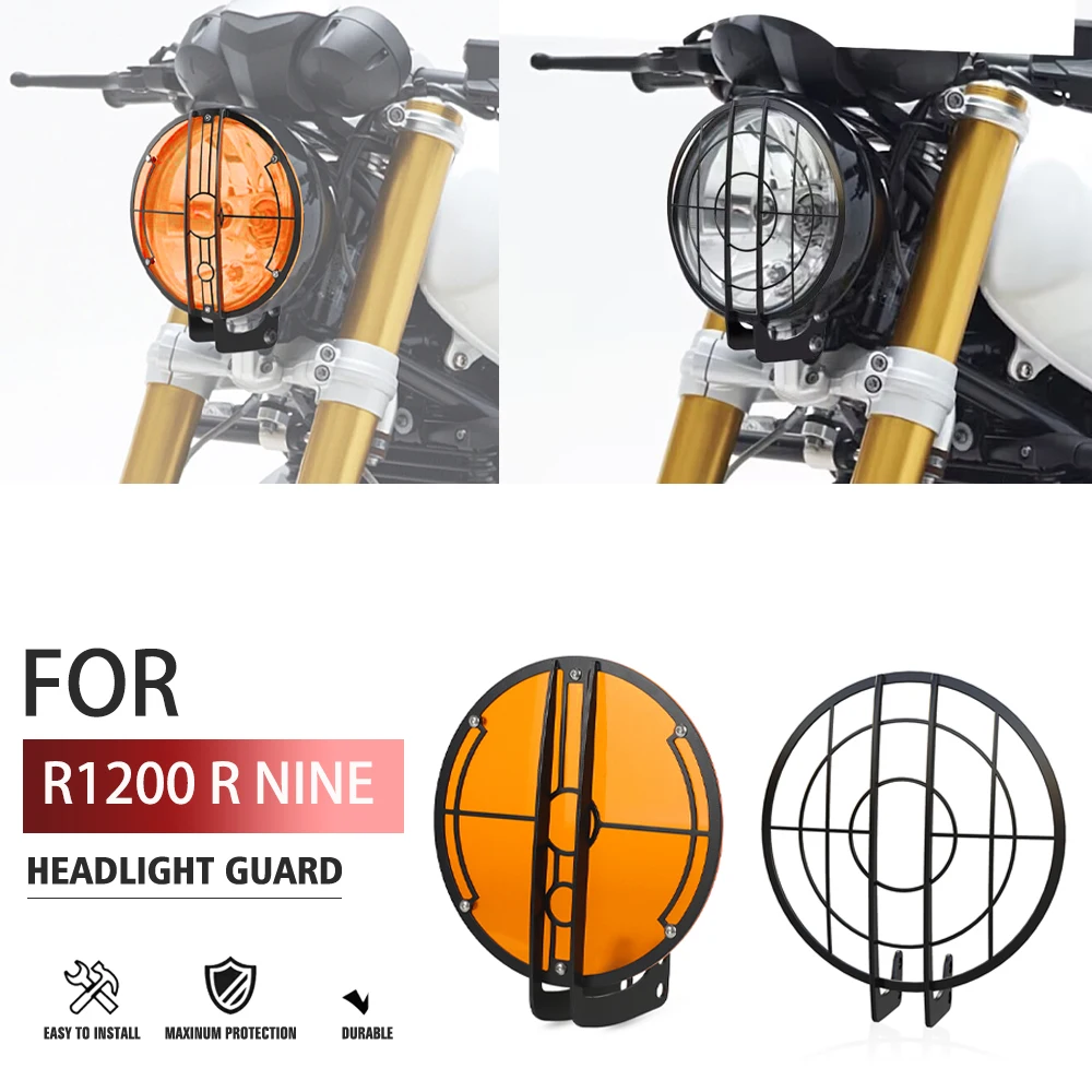 

For BMW R Nine T Scrambler /Urban /Pure /RACER R1200 NINE-T Urban GS Headlight Grille Guard Headlamp Cover Protector Motorcycle