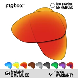 Firtox True UV400 Polarized Lenses Replacement for Oakley X Metal XX Sunglasses (Lens Only) - Multiple Colors