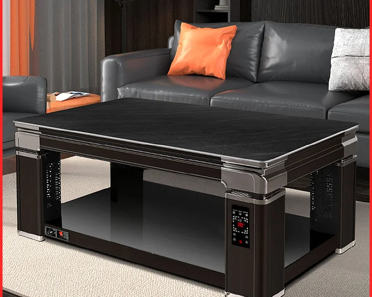 Heating table Electric heating table Household living room Electric lifting coffee table Rectangle electric heating