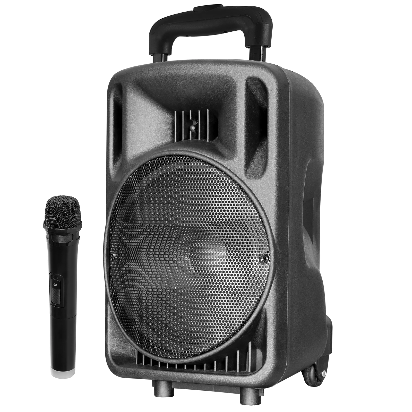 

Portable Stage Audio Trolley Box Speaker Replacement Handle Spring Steel Foldable Accessories Hideaway Subwoofer Cabinet Port