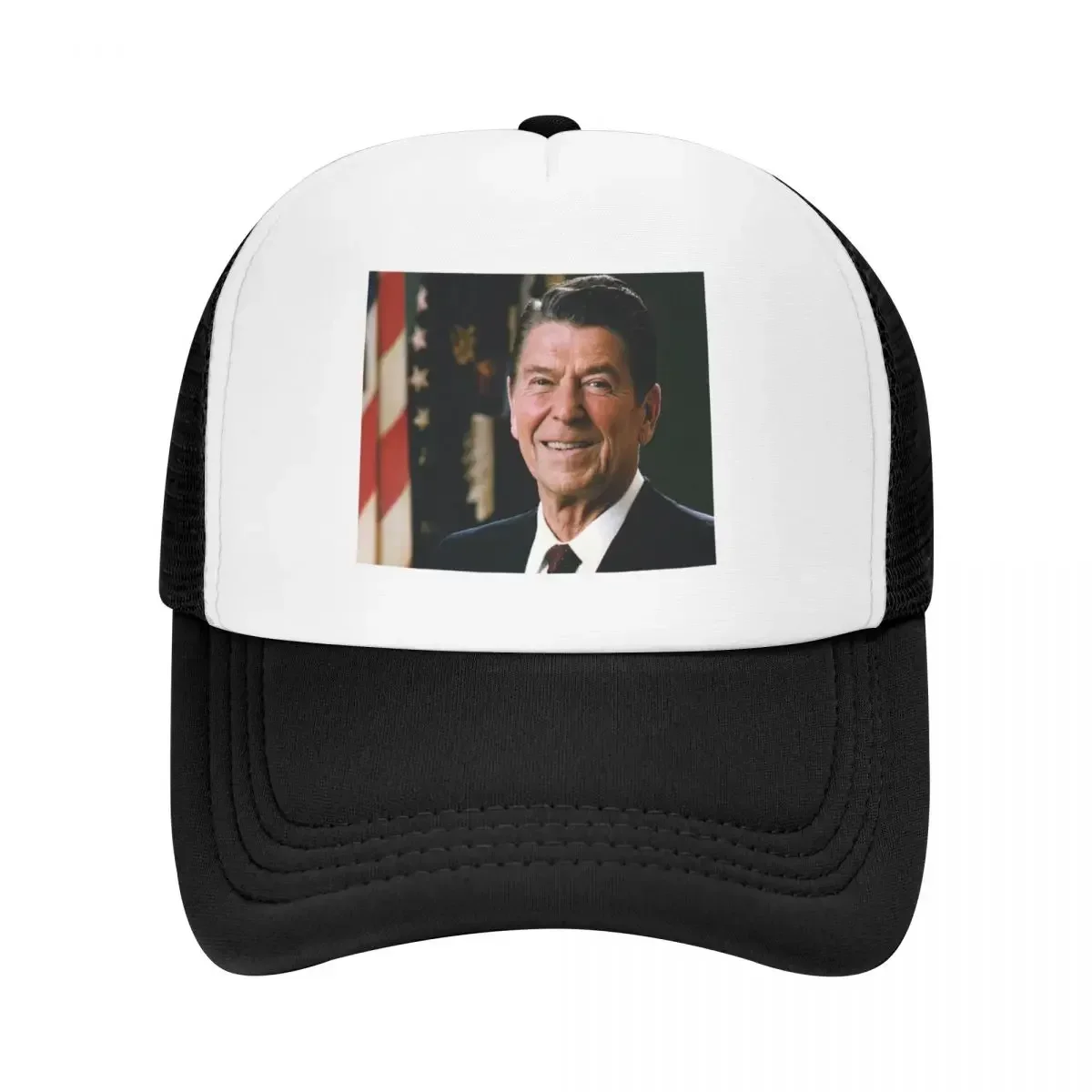 Ronald Reagan Portrait Baseball Cap cute Hat Man Luxury Boy Women's