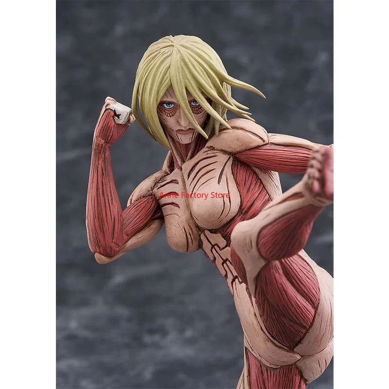 

Оригинальный GSC POP UP PARADE Attack on Titan Annie Leonhart Female Titan Ver. В наличии аниме-экшн-коллекция фигурок модель игрушки