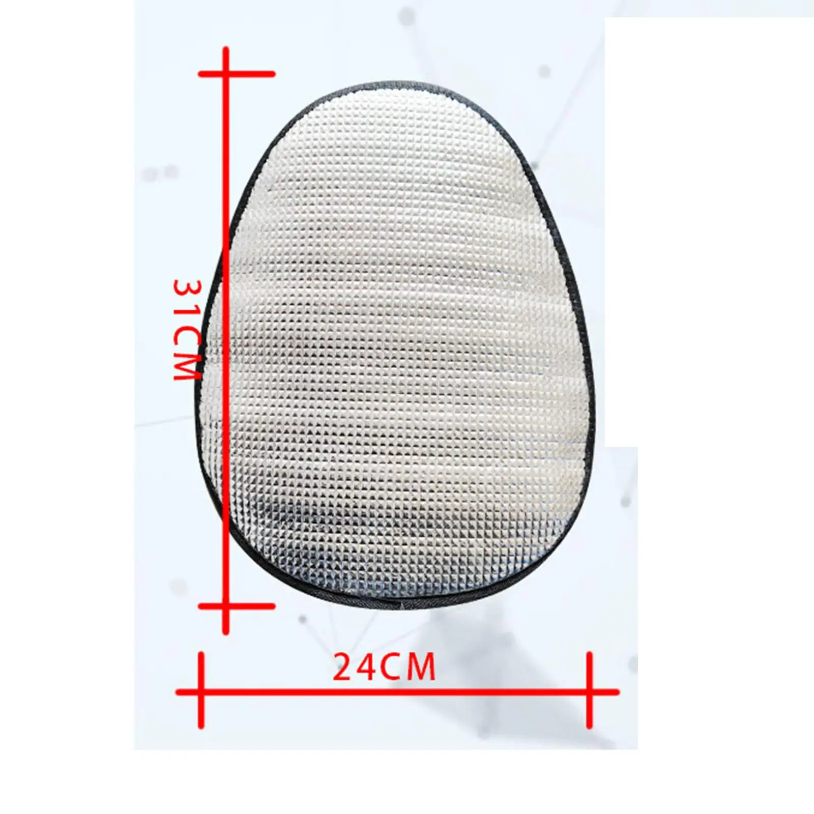 Breathable Electric Bicycle Seat Cushion Protector Universal Cotton Nonslip Pad for Outdoor Travel E Bikes