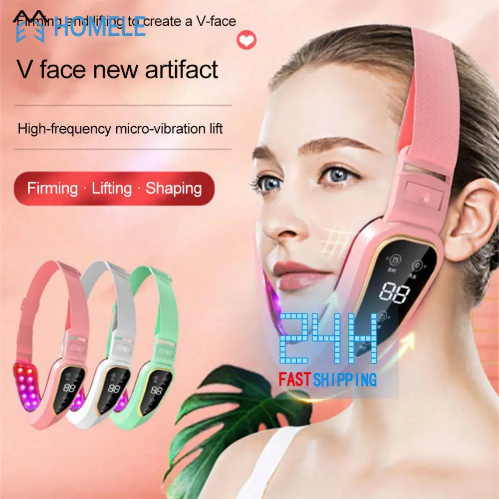 

Facial Lifting Device Innovative Firming Skin Contours V-shaped Cheeks Improves Skin Elasticity Reduces Double Chin Double Chin