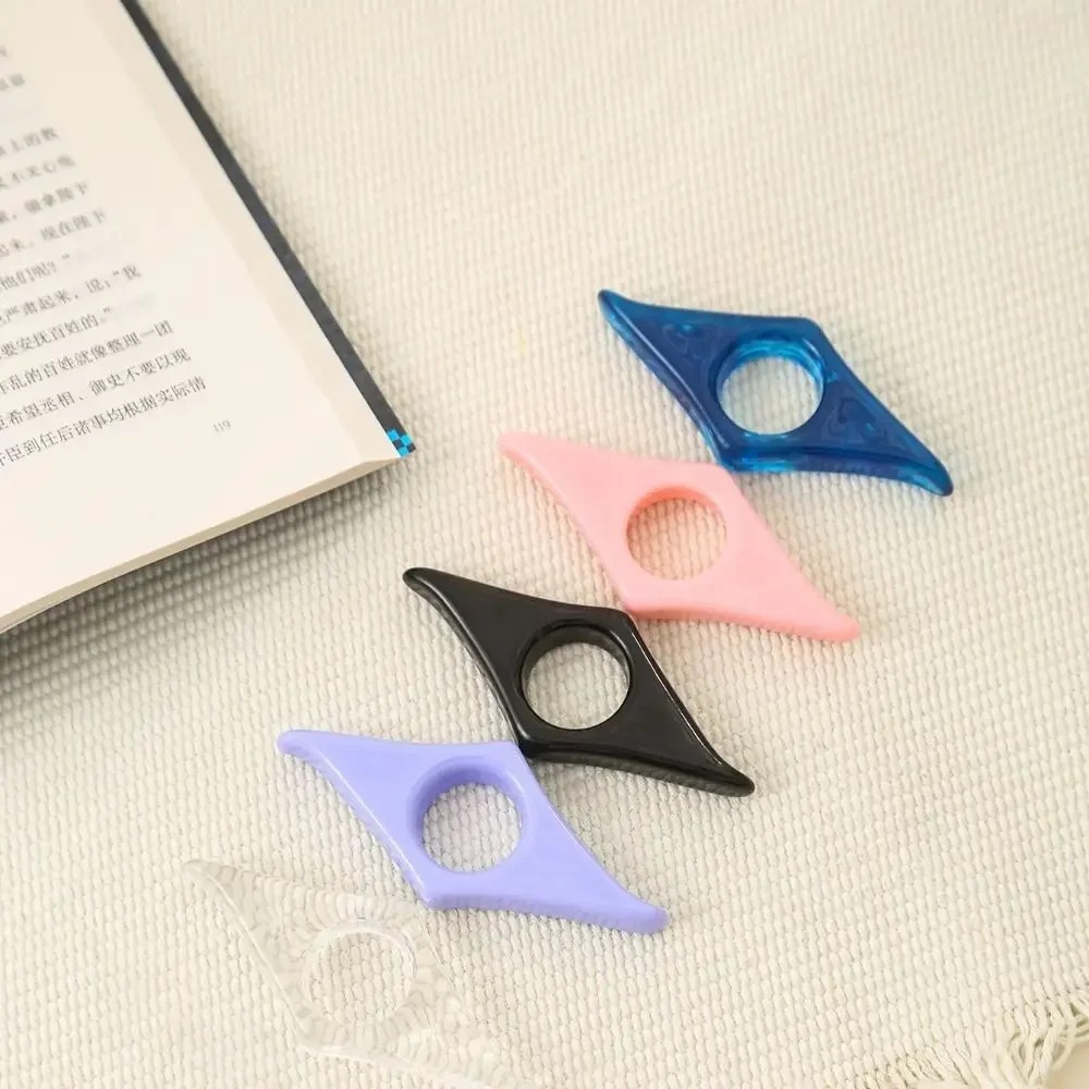 

New Convenient Thumb Book Support School Office Supplies Bookmark Reading Aid Marque Page Book Page Holder Book
