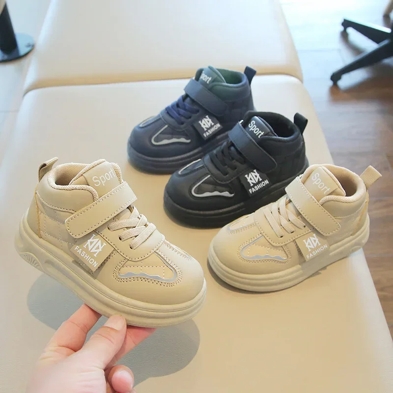 

New High-top Children's Shoes,Fashion Casual Shoes,Light BoardShoes Non-slip Breathable Student Runnin Shoes,OutdoorWalkingShoes