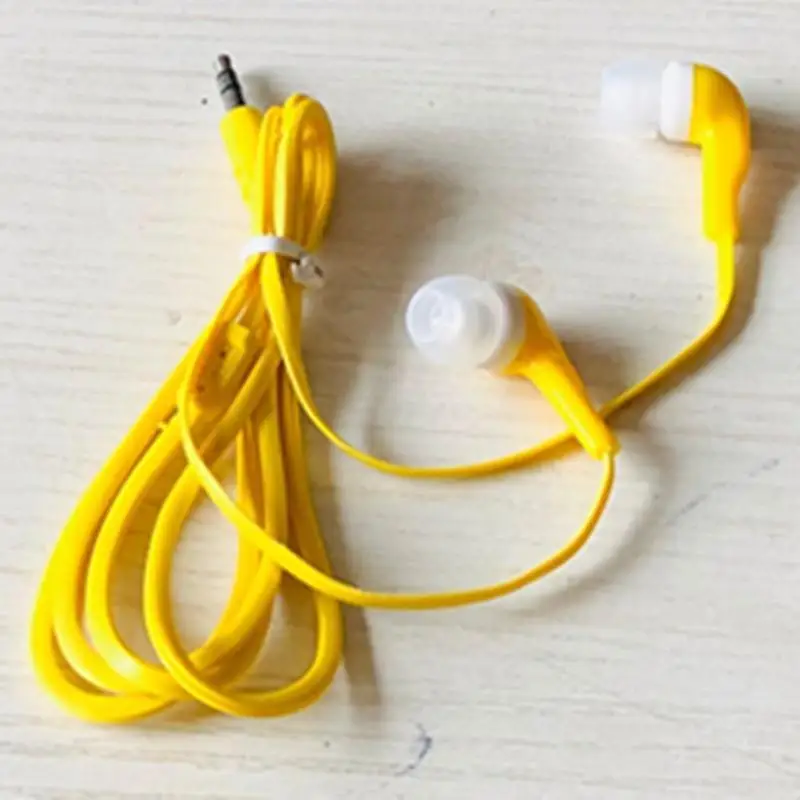 3.5MM Cable Headset Stereo In-Ear Earphone Bass HiFi Headphone Earpiece Universal Wired Headphone Phone Computer MP3