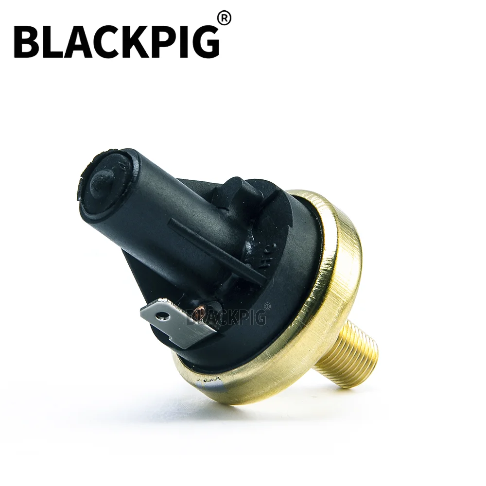 Adjustable 1/8NPT Diesel Engine Oil Pressure Sensor Switch NC Normal Closed Type For Generator Parts Crew Plug Alarm 0-10 Bars