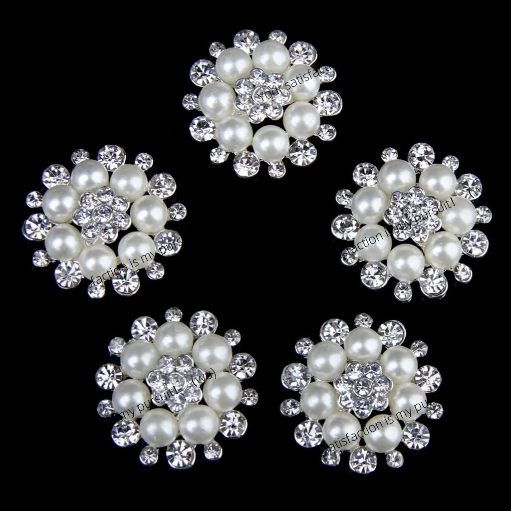 5pcs Shiny Vintage Button Buttons for Curtains Coat Clothes Shoes