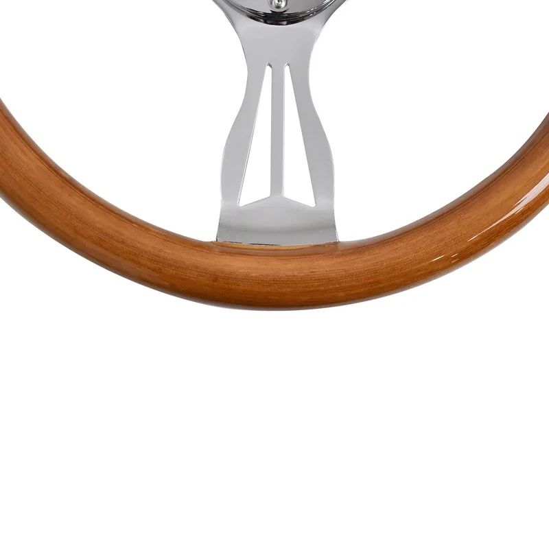 High Quality Universal Solid Wood Racing Steering Wheel Interior Accessory