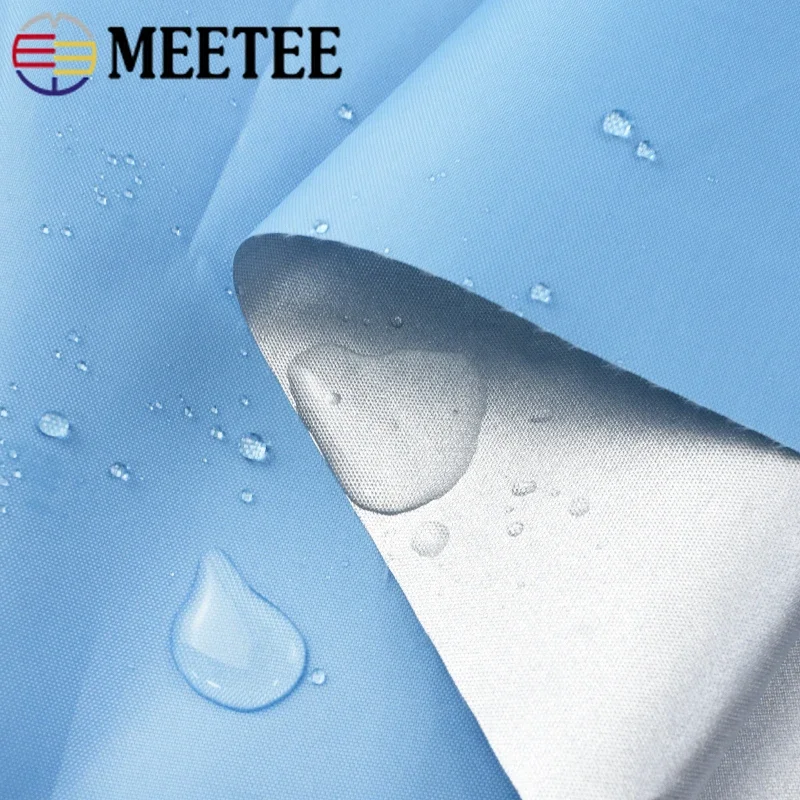 1meter 175cm Width 210D Oxford Cloth Waterproof Fabric Encrypted Silver Clothes Sunscreen UV Car Awning Sunshade Umbrella FA226