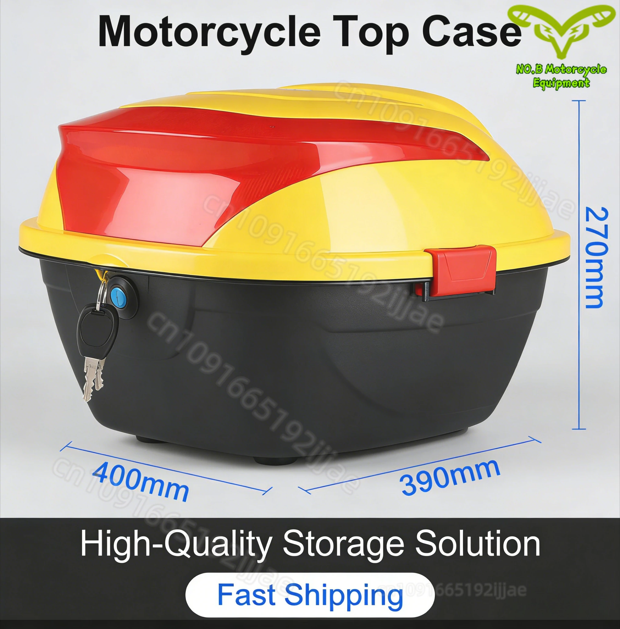 

Ящик для инструментов, багажный кофр для скутера, верхний отсек для хранения с замком, светоотражающая лампа, задний кофр для мотоцикла