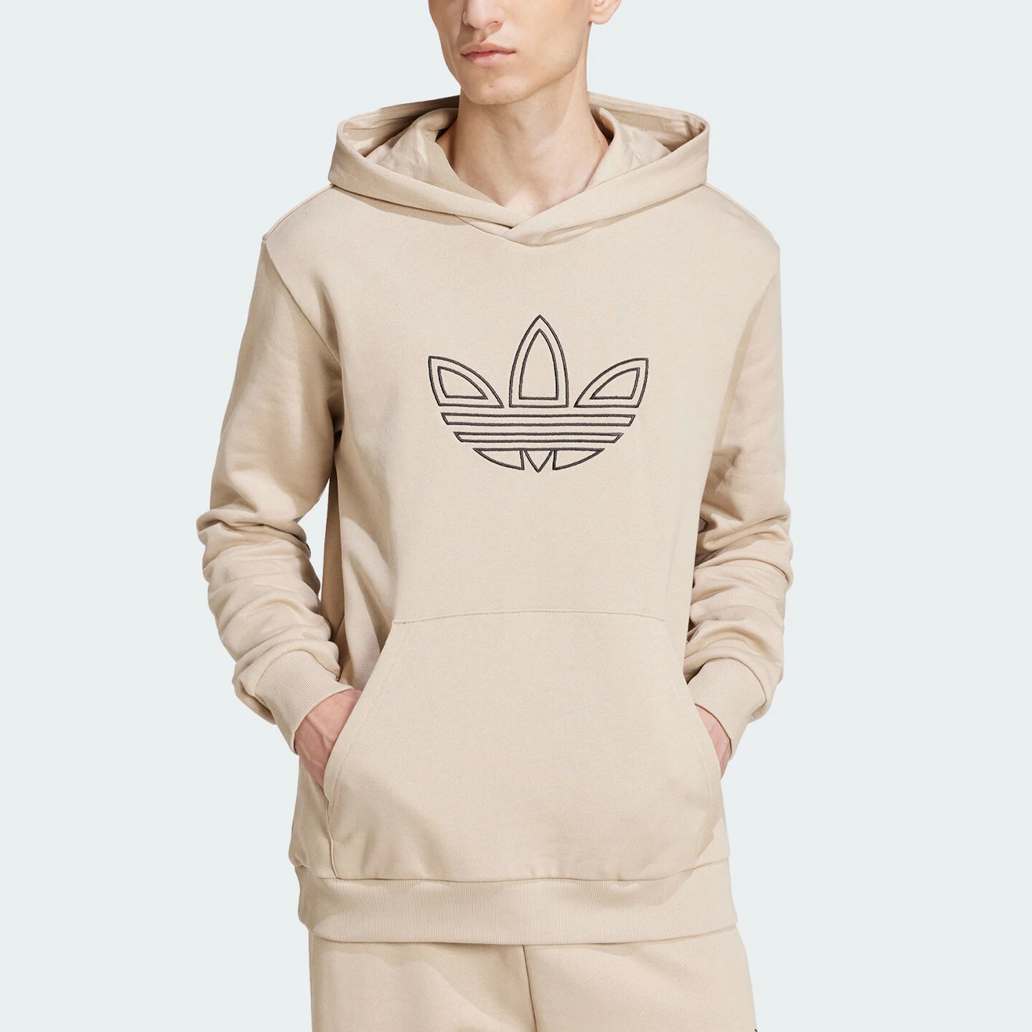 

Мужская спортивная повседневная толстовка с капюшоном Adidas Originals JJ1505