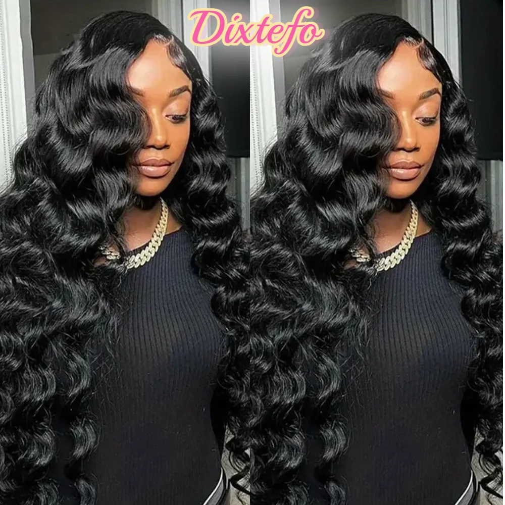 36 بوصة HD 13x6 فضفاض موجة عميقة الدانتيل أمامي باروكة من شعر طبيعي البرازيلي 13x4 مجعد الدانتيل الباروكات الأمامية للنساء 200 الكثافة #1