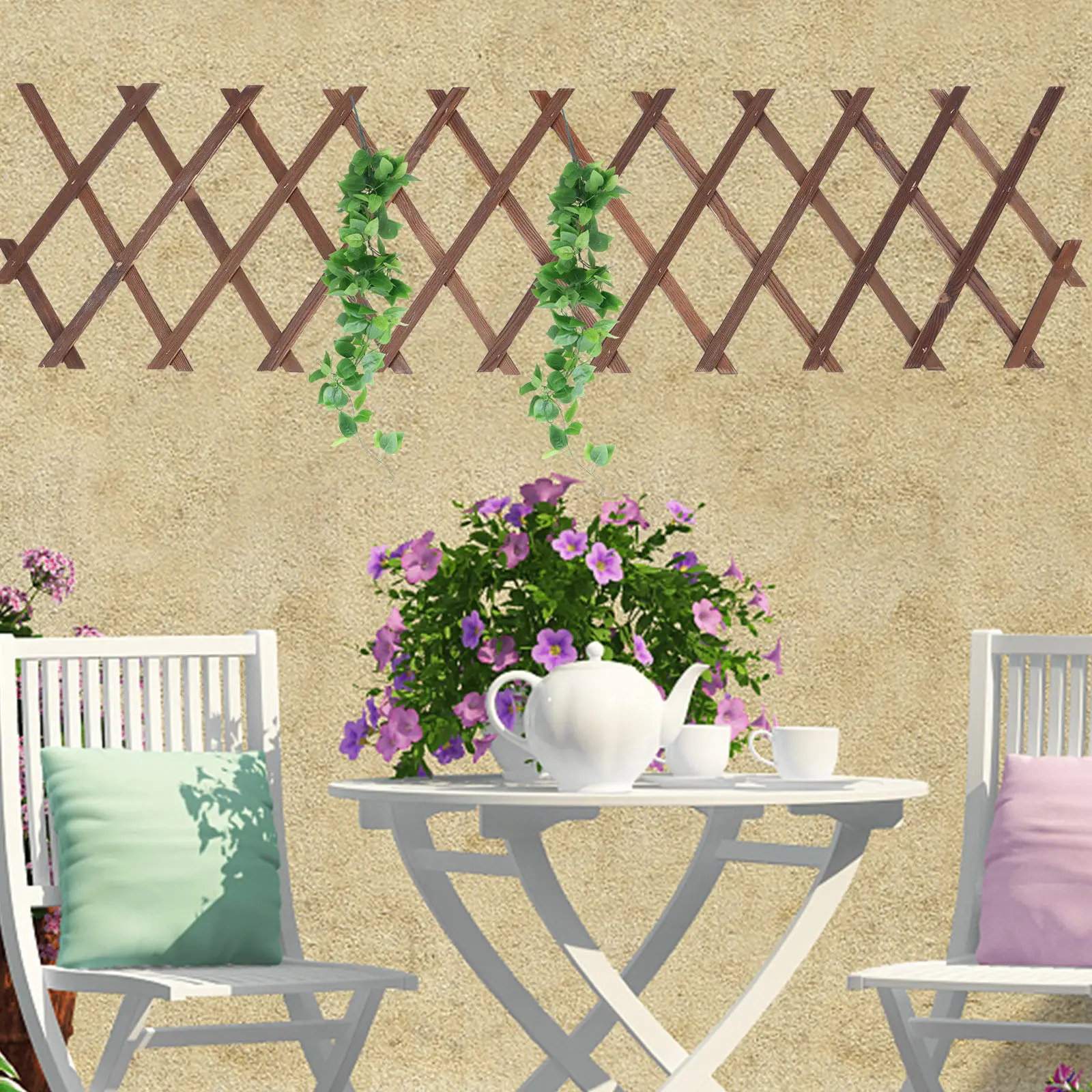 

Wooden Fence Outdoor Garden and Yard Landscape Decorative Fence Durable Wood Material for Garden Edging and Christmas Tree