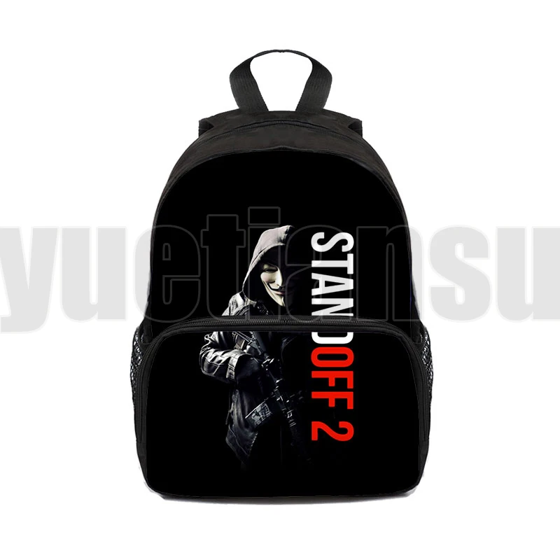 Fashion 16 Inch Mini Bag 3D Printed Standoff 2 Backpack Children Anime Bag Bookbag Kids Backpack Kindergarten Back To School