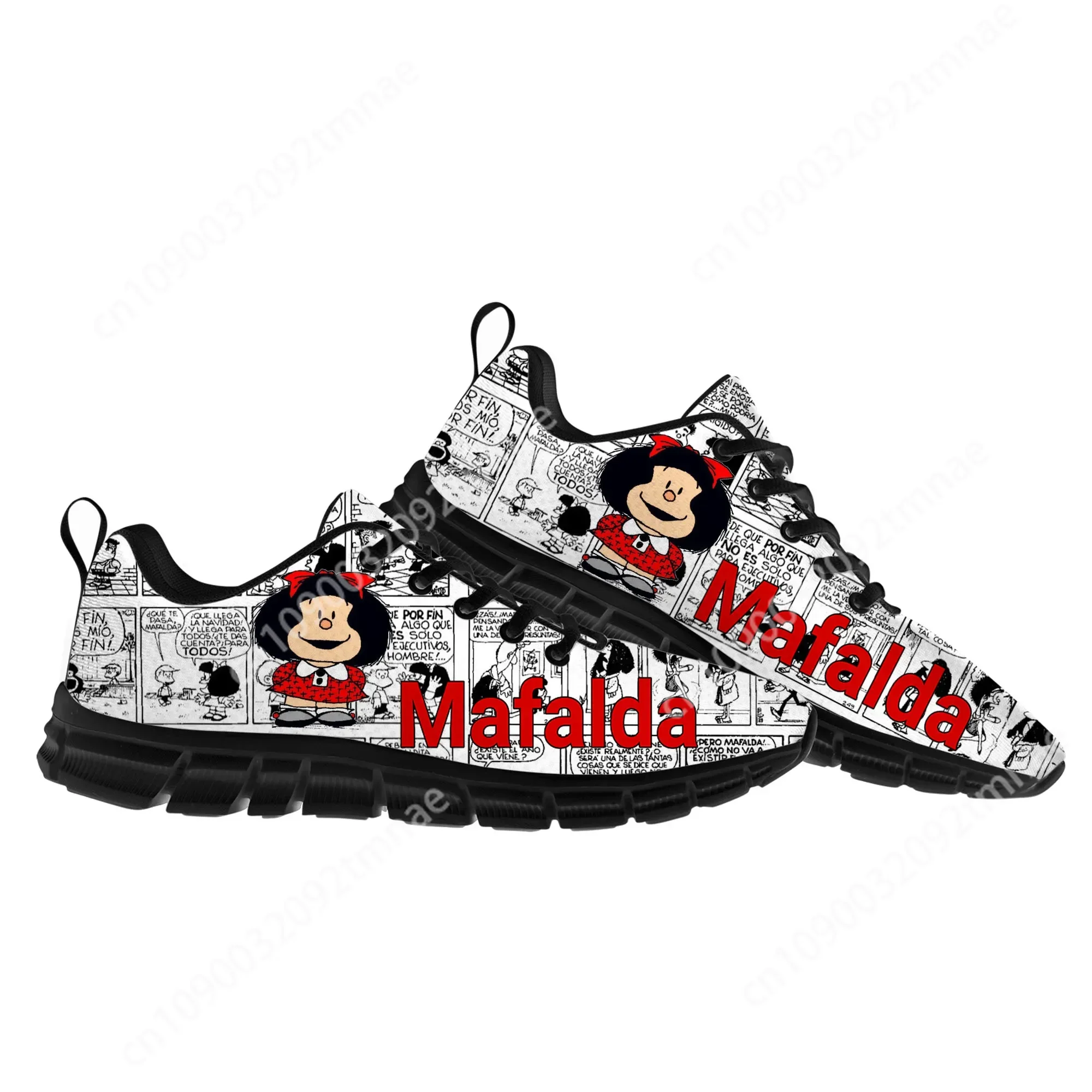 

Hot Cartoon Mafalda Sports Shoes Mens Womens Teenager Children Custom Sneakers Fashion High Quality Sneaker Custom Built Shoes