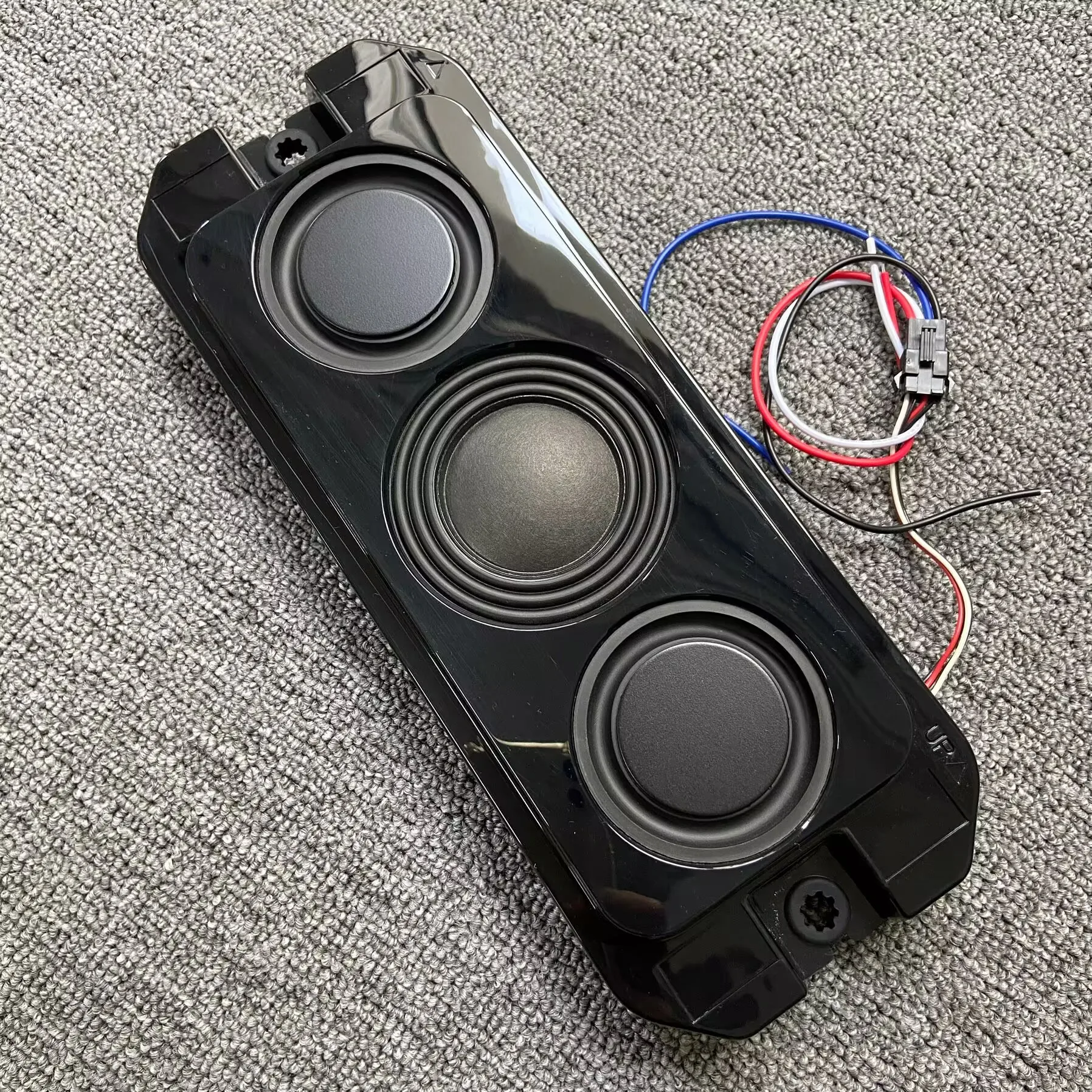 1 قطعة ل هارمان OEM المزدوج ملف صوتي مضخم صوت سلبي لصوت السيارة ومشاريع باس ذاتية الصنع 4ohm + 4ohm