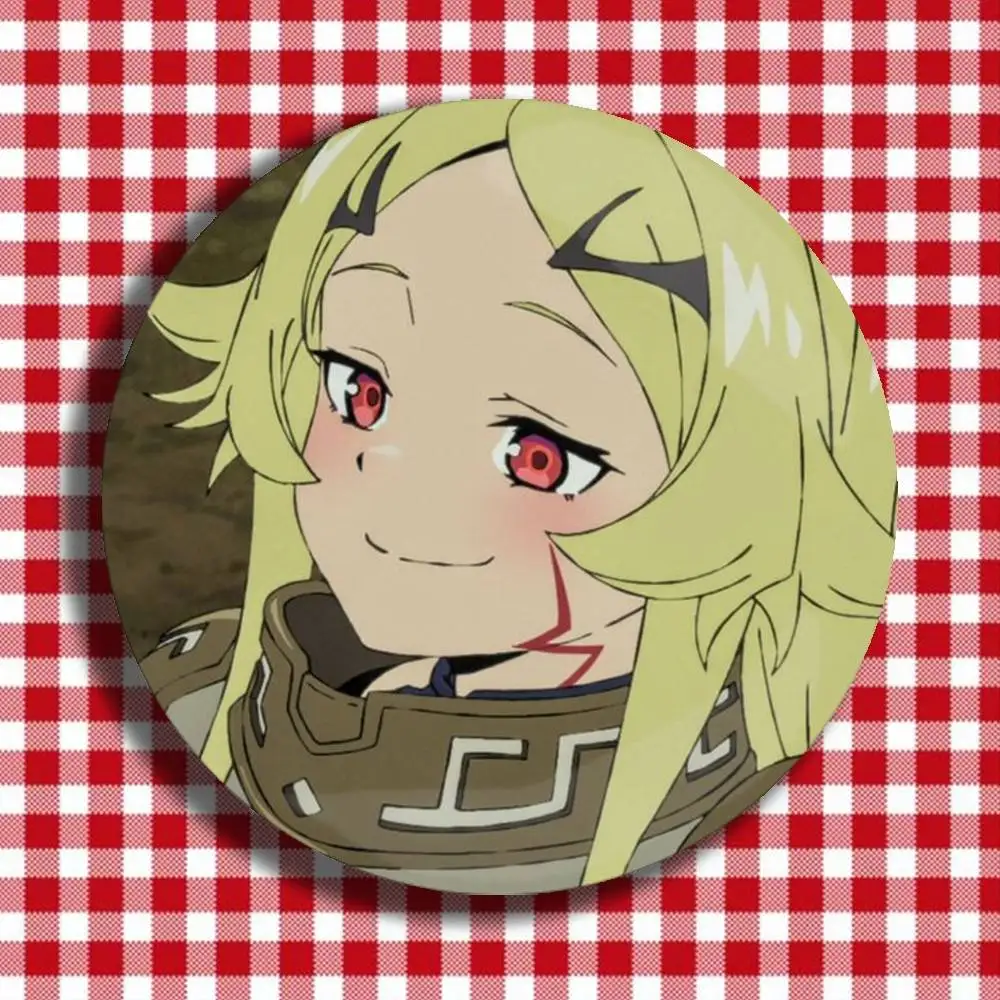 Sentenced to Be a Hero Teoritta Laser Badge Creative Pins Brooch for Decor Gifts Fans Collect Easter decorations