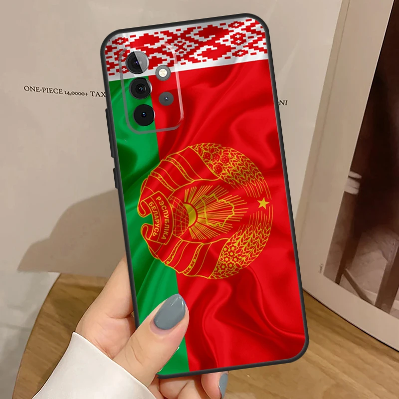 Belarus Flag Coat of Arms For Samsung Galaxy A53 A33 A13 A23 A15 A25 A35 A55 A51 A71 A12 A32 A52 A14 A34 A54 Case