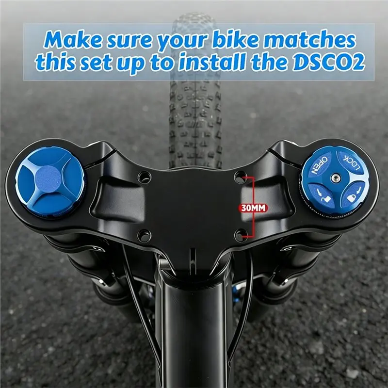 A89E-Direct Mount Stem 31.8Mm Split Bicycle Stem