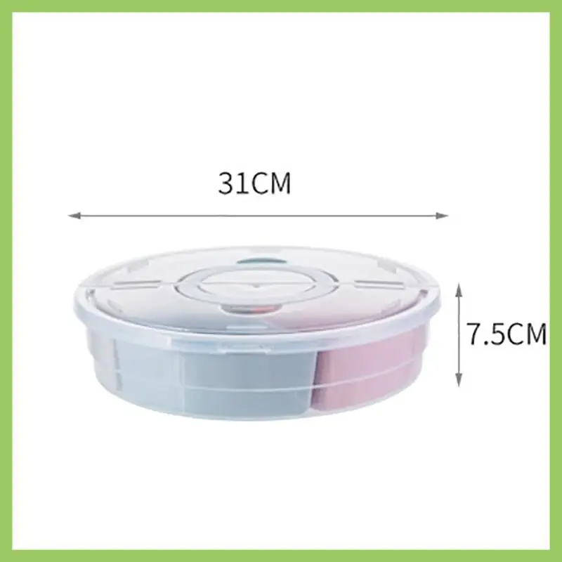 

Контейнер для сервировки конфет и орехов, поднос для закусок с крышкой, многосекционный поднос для сервировки орехов и конфет с крышкой