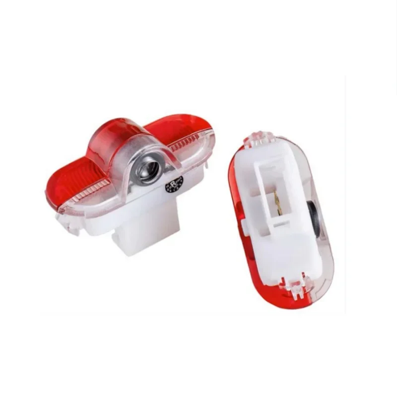2Pcs Car Door Ghost Shadow Lamp Decoration Accessories For Skoda Octavia A5 1Z MK2 2001-2013 2011 2012 Projector Welcome Lights