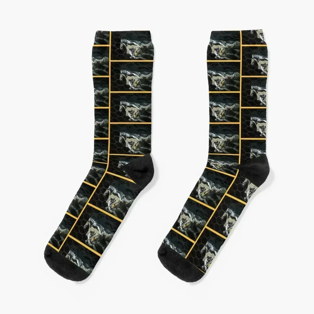 Mustang Socks christmas gift luxe floral kids Men's Socks Women's