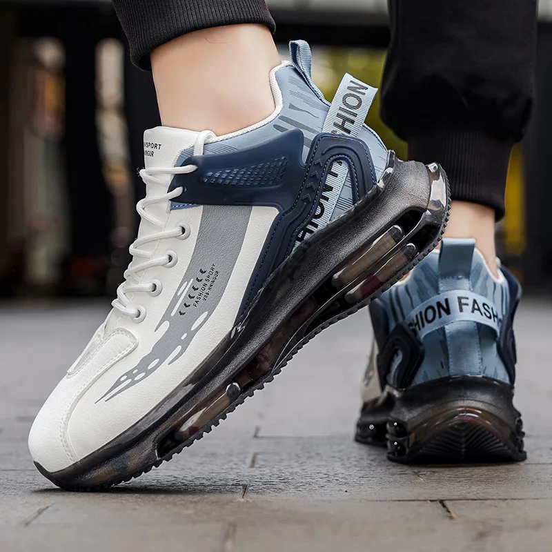 Men's Spring High Quality Trendy Shoes Thick Bottom Strap Basketball New Breathable Shock Absorbed Casual Sneaker Shoes 2026 view 6