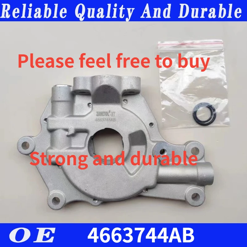 For Chrysler Sebring 300 Dodge Avenger 2.7L V6 24V 98-10 Engline Oil Pump  4663744, 68206657AB 4663744AB