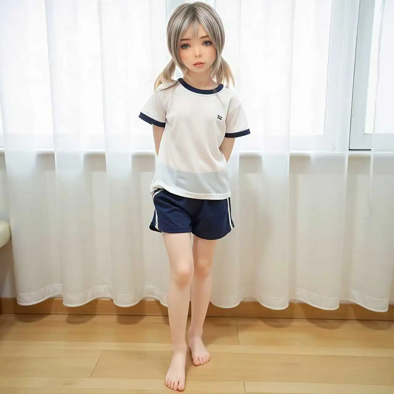 28 بوصة دمية TPE، جسم كامل، عظام قوية، وضعية متعددة الاستخدامات، مكياج رائع، بشرة رقيقة، مناسبة للتصوير الفوتوغرافي والحفلات