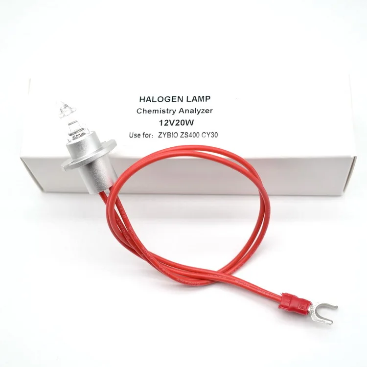 

Chongqing Zhongyuan ZS400 12V 20W ZYBIO automatic biochemical analyzer light source halogen bulb CY30