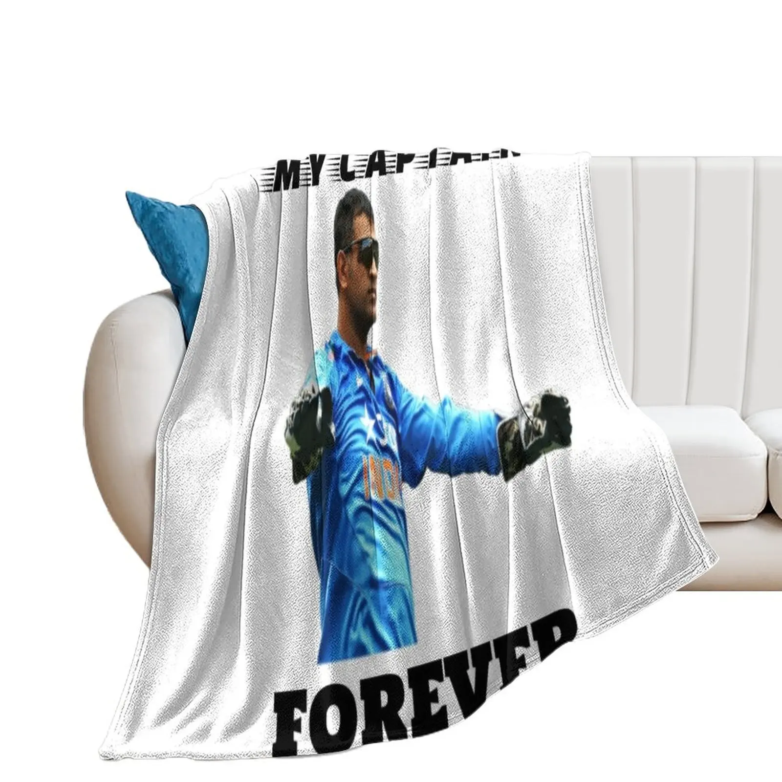 

MS DHONI FAN DESIGNS Throw Blanket Soft Big Blankets For Bed Decorative Beds Thins Blankets