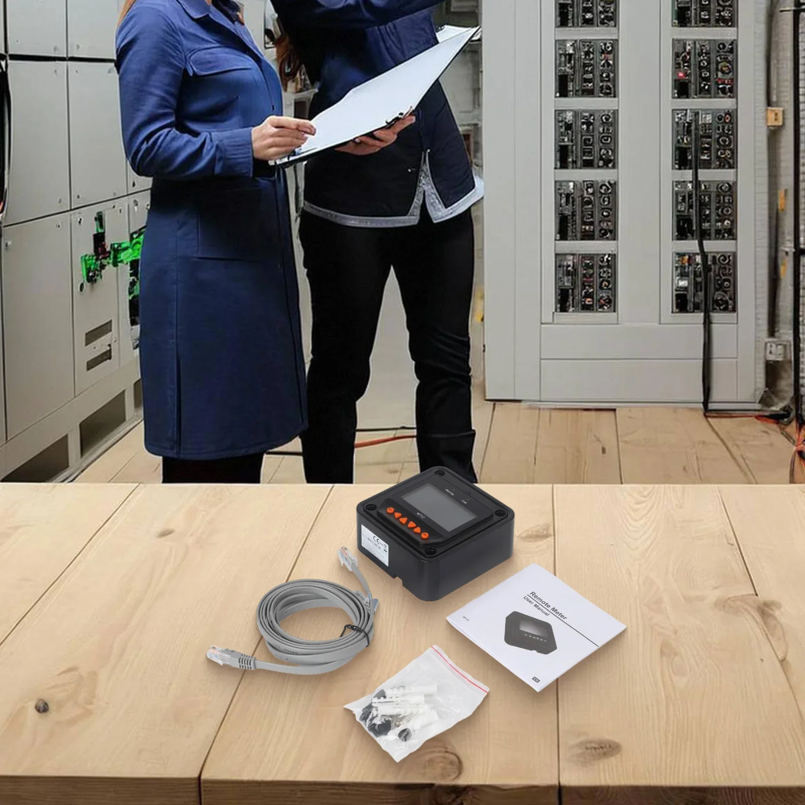 

MT50 Accessory Instrument for RS485 Cable Compatible with For EPEVER Solar Controller for Real time Monitoring