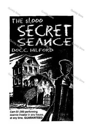 $1000 Secret Seance Docc Hilford Magic tricks (Instant Download) Quickly send